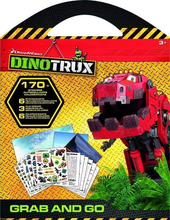 Dinotrux Grab and Go Sticker Book