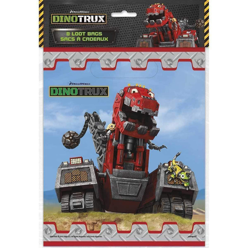 Dinotrux Party Loot Bags [8 per Pack]