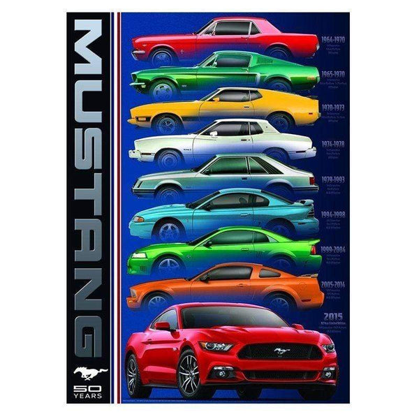 Eurographics Ford Mustang Model 9 - 1000 Piece Puzzle