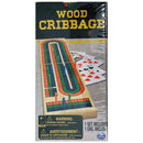 Wood Cribbage Game - 1 Set