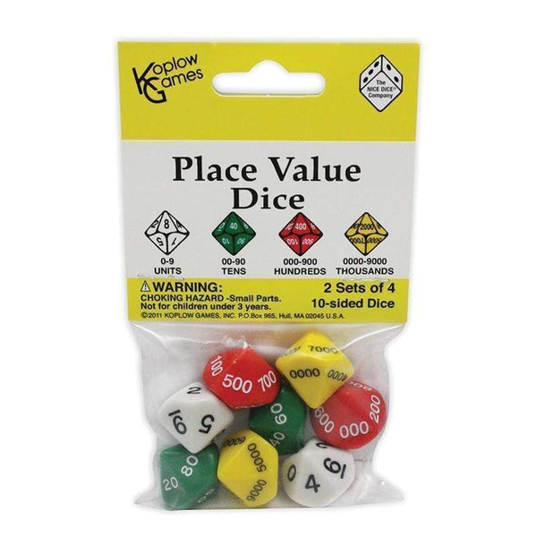 Toys & Games Place Value Dice KOPLOW GAMES INC.