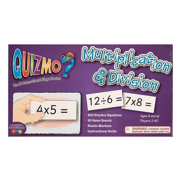 Toys & Games Quizmo Multiplication & Division LEARNING ADVANTAGE