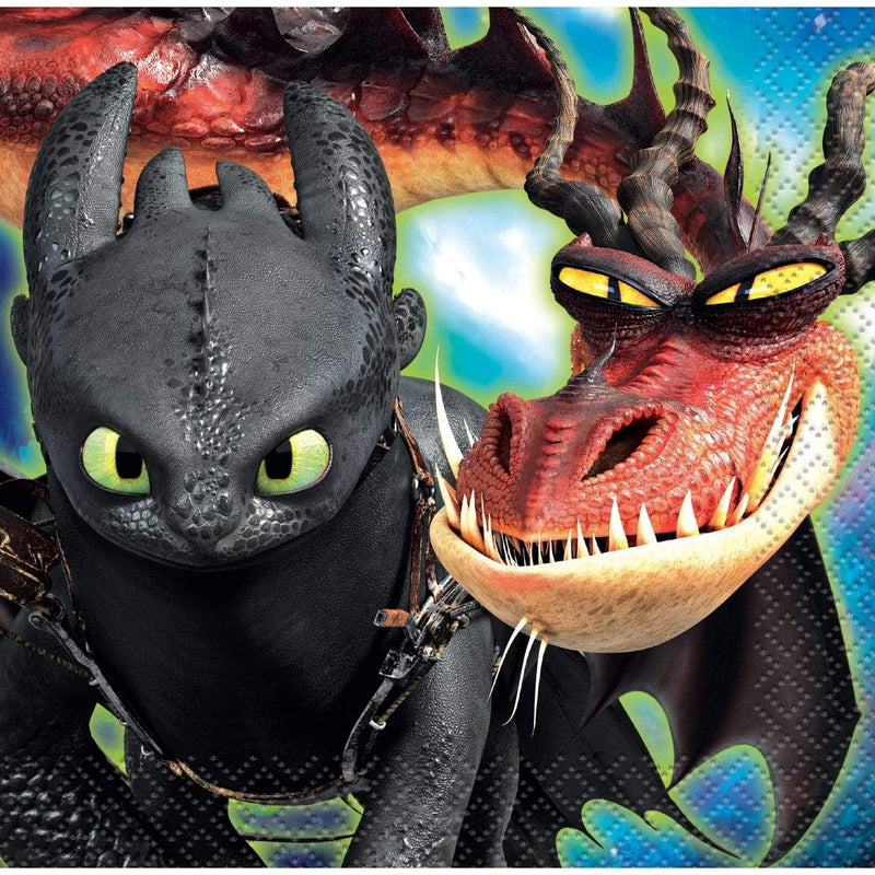 How to Train Your Dragon: The Hidden World - Beverage Napkins [16 per Package]