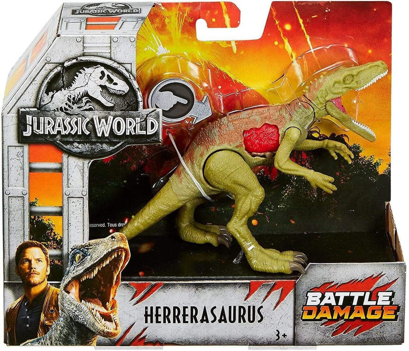 Jurassic World Battle Damage Herrerasaurus