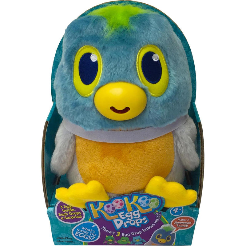 Koo Koo Egg Drops - Blue and Grey Bird
