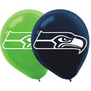 Toys NFL Seattle Seahawks Printed Latex Balloons [6 in pack] KS