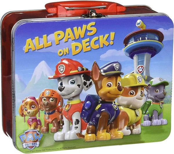 Paw Patrol All Paws on Deck! 24 Piece Puzzle in Tin Box with Handle