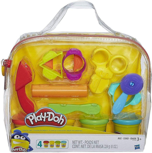 Play-Doh Starter Set 9 Tools And 4 Colors