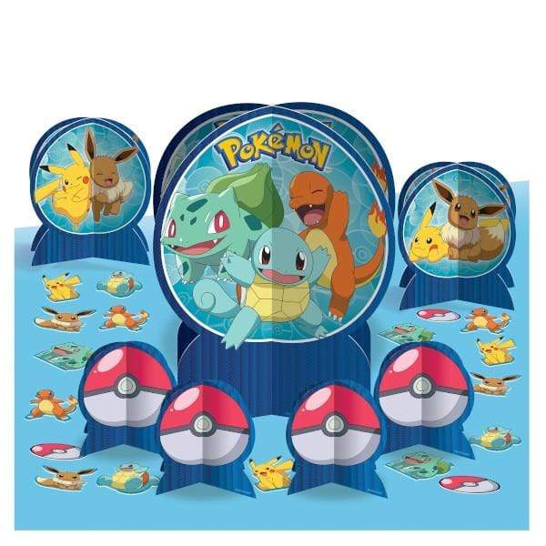 Pokemon Party Table Decorating Kit