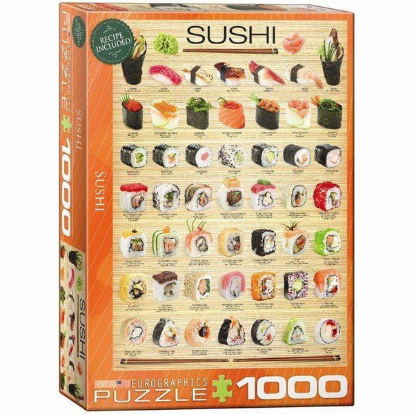 Eurographics 1000-Piece Sushi Puzzle