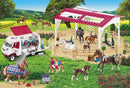 Schleich Puzzle - Riding School and Veterinarian - 150 Pieces