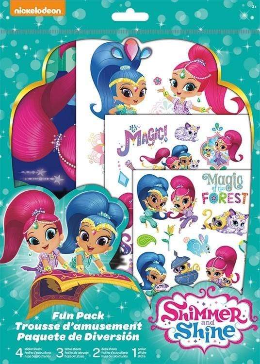 Shimmer and Shine Sticker and Tattoo Fun Pack