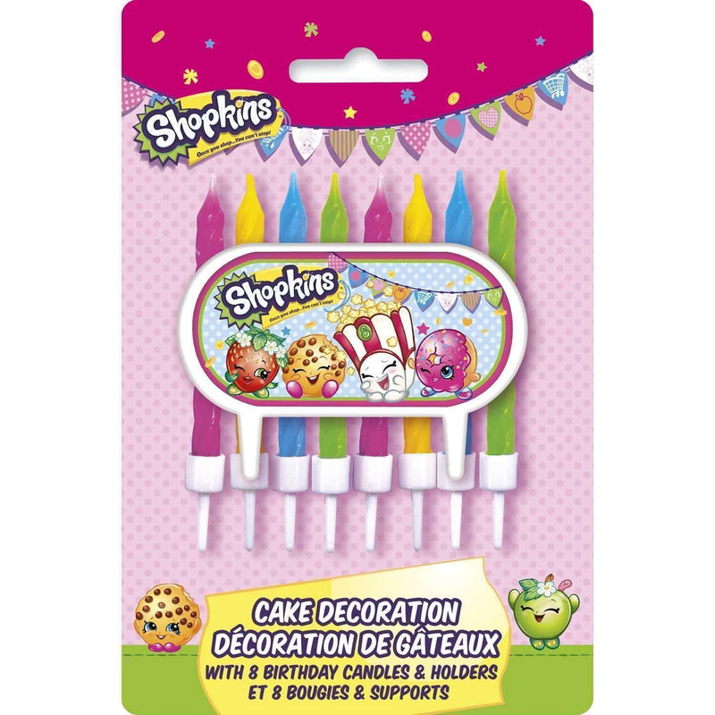 Toys Shopkins Cake Decoration and Candles KS