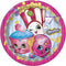 Toys Shopkins Dessert Plates [7 Inches - 8 Per Pack] KS