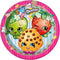 Toys Shopkins Dinner Plates [9 Inches - 8 Per Pack] KS