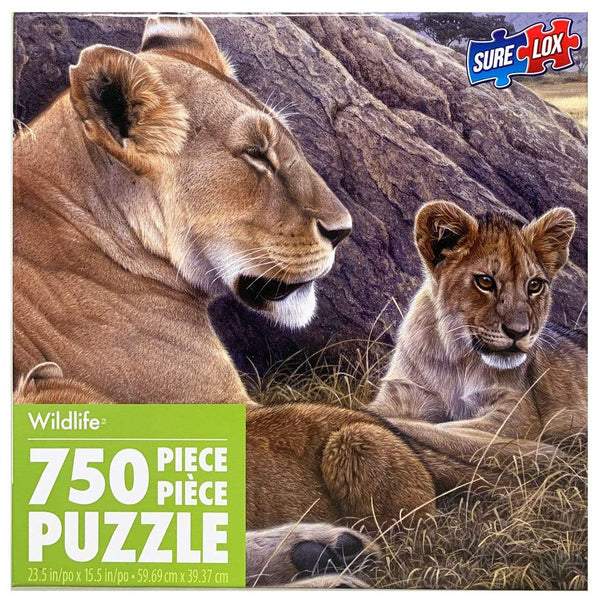 Sure Lox Wildlife 750 Piece Puzzle - Tigers