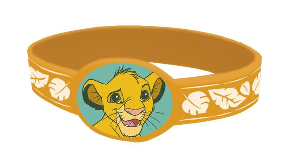 The Lion King Birthday Party Favor Rubber Bracelets - 4 Per Package