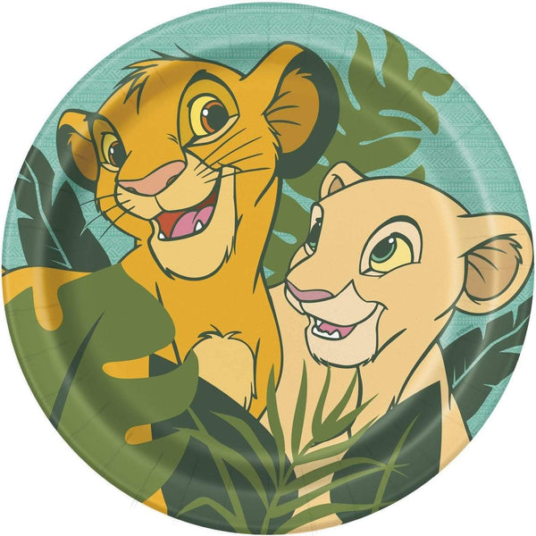 The Lion King Paper Dinner Plates - 9 Inches [8 Per Package]