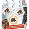 The Secret Life of Pets Hanging Swirl Party Decorations [3 per Pack]