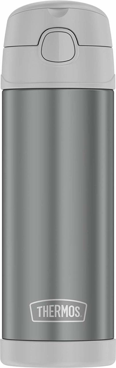 Thermos Funtainer 16 Ounce Bottle Cool Gray
