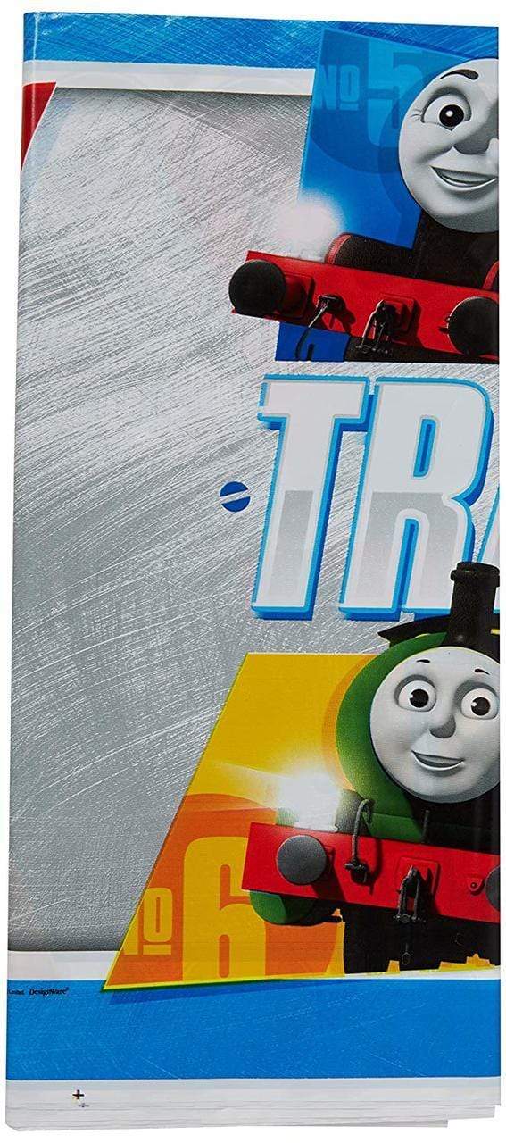 Thomas All Aboard Plastic Table Cover - 1 Pack