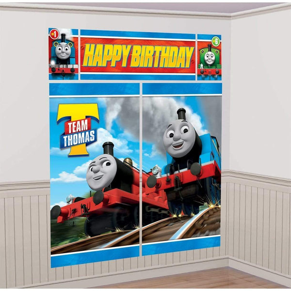 Thomas The Tank Engine Scene Setter Photo Background Poster 5 Count
