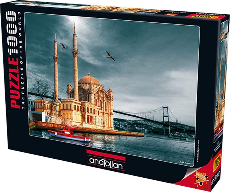 Anatolian Ortakoy Mosque Nostalgia Jigsaw Puzzle - 1000 Pieces