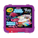 Trolls World Tour Neon Create & Colour Art Set