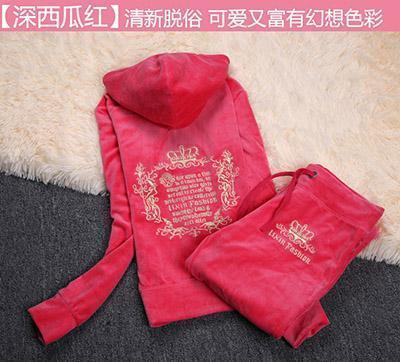 track suit Spring / Autumn / 2017 Women's Brand Tracksuit Velvet Cloth Women's Suit Velor Tracksuit Sweatshirts & Pants size S-XXXL AExp