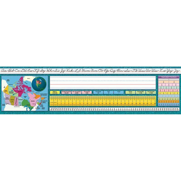 TRADITIONAL CURSIVE CANADIAN DESK-Learning Materials-JadeMoghul Inc.