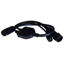 Transducer Accessories Raymarine Adapter Cable 25-Pin to 25-Pin  7-Pin - Y-Cable to RealVision  Embedded 600W Airmar TD to Axiom RV [A80491] Raymarine