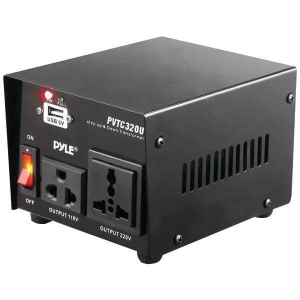 Travel Accessories Step Up & Down Voltage Converter Transformer with USB Charging Port (500 Watt) Petra Industries