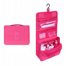 Travel set High quality waterproof portable man toiletry bag women cosmetic organizer pouch Hanging wash bags-Hot pink-JadeMoghul Inc.