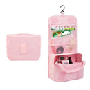 Travel set High quality waterproof portable man toiletry bag women cosmetic organizer pouch Hanging wash bags-Pink-JadeMoghul Inc.