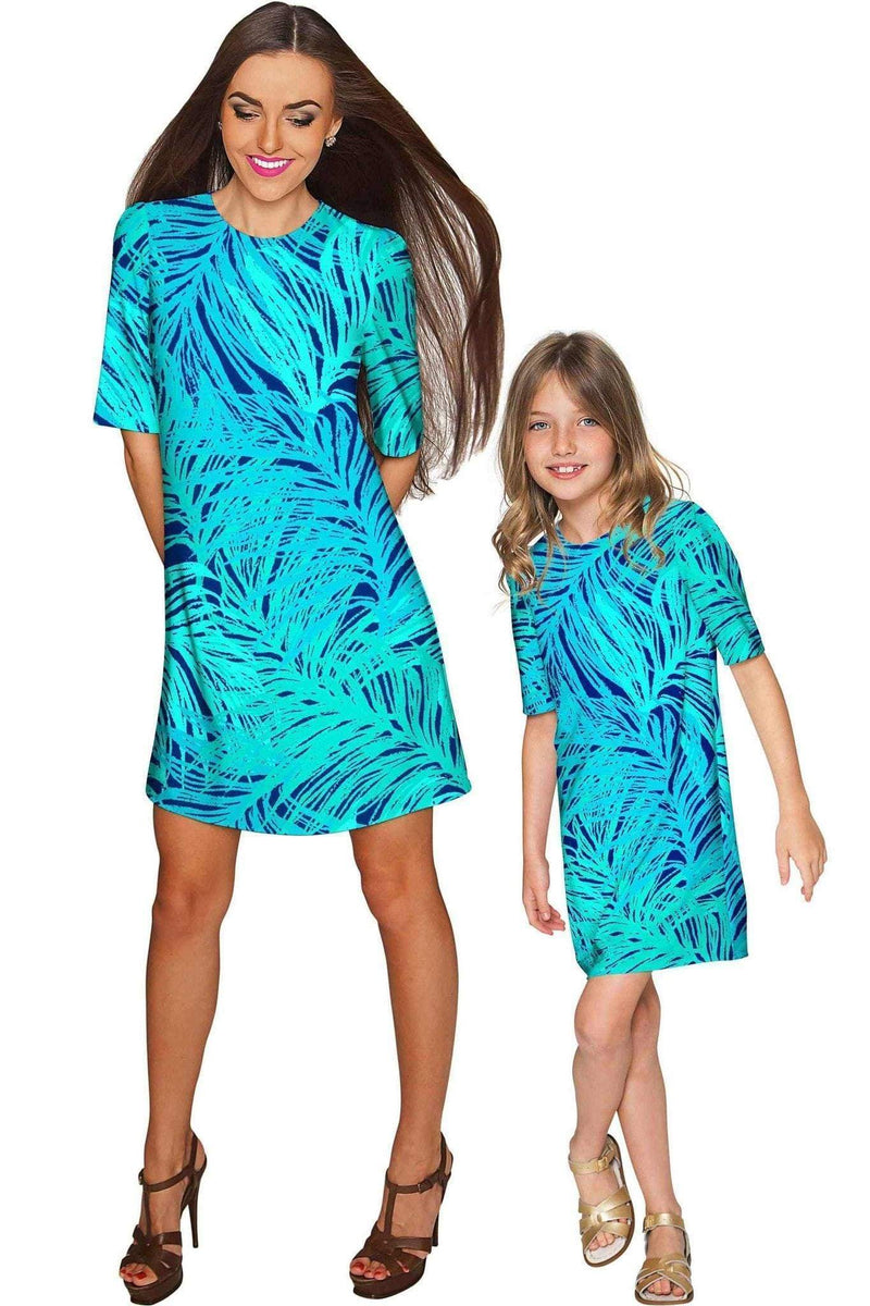 Tropical Dream Grace Shift Floral Mommy and Me Dresses