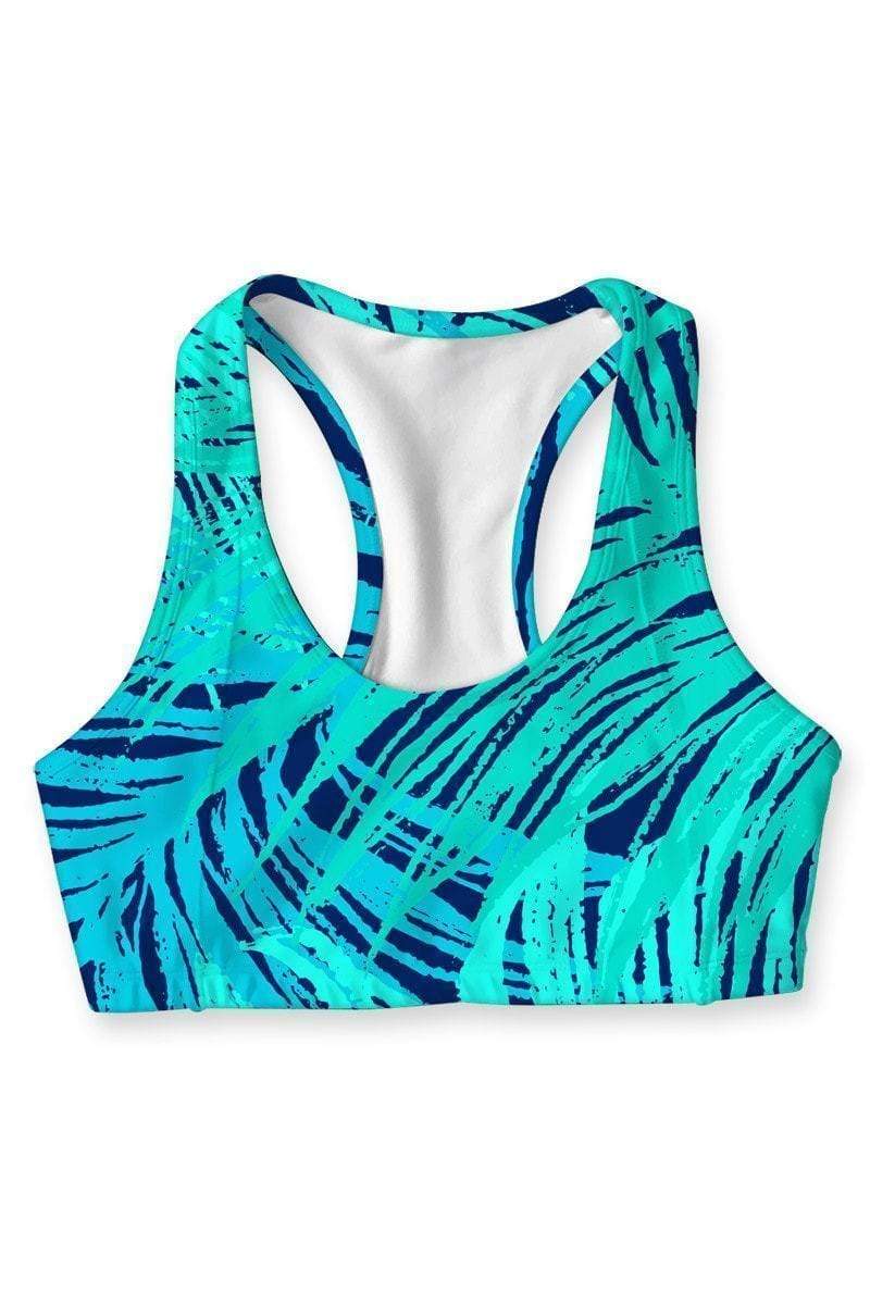 Tropical Dream Stella Seamless Racerback Sport Bra - Women