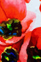 Tulip Salsa Sanibel Empire Waist Red Floral Knit Dress - Girls