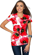 Tulip Salsa Zoe Designer Floral T-Shirt - Mommy & Me
