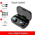 TWS Bluetooth 5.0 Headphone Wireless Earphone Touch Control Waterproof 9D Stereo Sport Gaming Headset LED Display With Mic JadeMoghul Inc. 