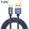 Type-C Cable ,TOPK Denim Wire USB C Gold-plated Plug Fast Charging USB Type C Cable for MacBook / Xiaomi 4C / Letv / Oneplus