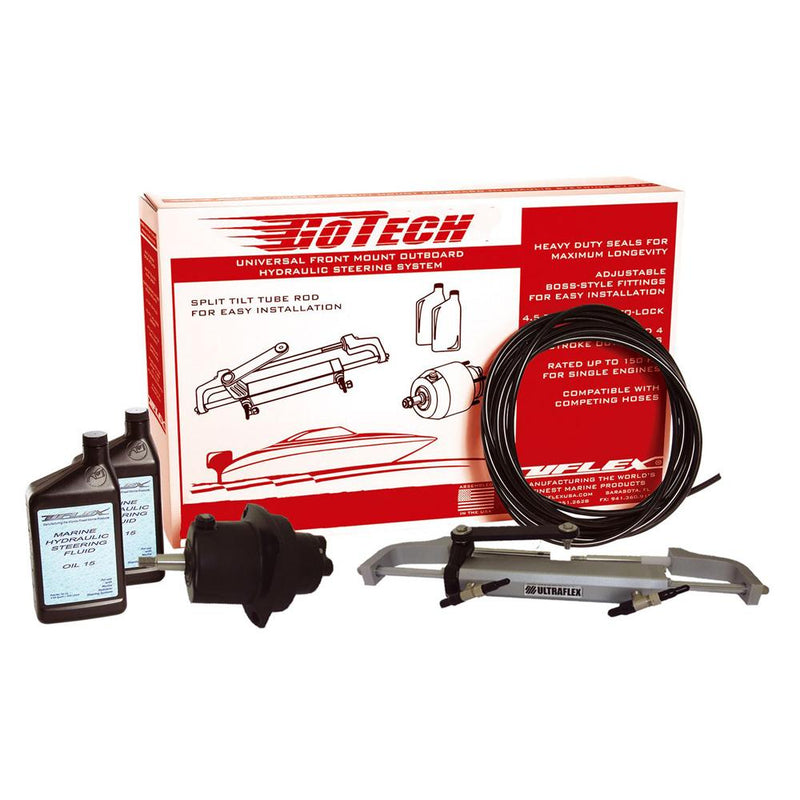 UFlex GoTech 1.0 Universal Front Mount Outboard Hydraulic Steering System [GOTECH 1.0]-Steering Systems-JadeMoghul Inc.