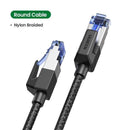 UGREEN Ethernet Cable CAT8 40Gbps 2000MHz CAT 8 Networking Nylon Braided Internet Lan Cord for Laptops PS 4 Router RJ45 Cable JadeMoghul Inc. 
