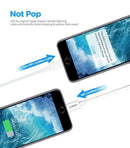 Ugreen MFi Lightning to USB Cable for iPhone Xs Max 8 7 6 Plus Fast Charging Data Lightning Cable for iPhone 5s USB Charger Cord