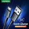 UGREEN Micro USB  C Type C Fast USB Charging Cable Type-C 3A Data Cable for Samsung S7 S6 Note Mobile Phone Micro USB Cord Wire AExp