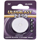 UL2450 CR2450 Lithium Coin Cell Battery-Coin Batteries-JadeMoghul Inc.