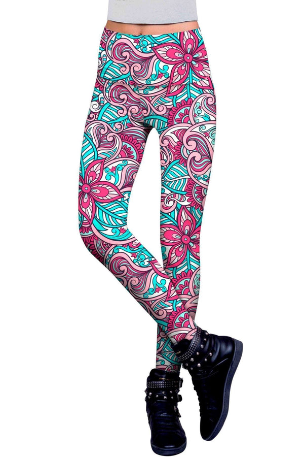 Under The Sea Under The Sea Lucy Printed Performance Leggings - Women Lucy Leggings