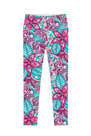 Under The Sea Lucy Printed Performance Leggings - Women