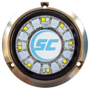 Underwater Lighting Shadow-Caster Blue/White Color Changing Underwater Light - 16 LEDs - Bronze [SCR-16-BW-BZ-10] Shadow-Caster LED Lighting