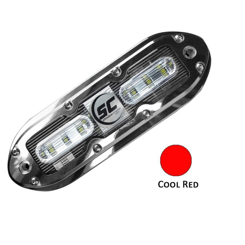 Underwater Lighting Shadow-Caster SCM-6 LED Underwater Light w/20' Cable - 316 SS Housing - Cool Red [SCM-6-CR-20] Shadow-Caster LED Lighting