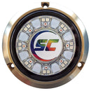 Underwater Lighting Shadow-Caster SCR-24 Bronze Underwater Light - 24 LEDs - Full Color Changing [SCR-24-CC-BZ-10] Shadow-Caster LED Lighting
